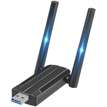 AX1800M USB WiFi Адаптер для ПК, USB 3.0 WiFi ключ, Двухдиапазонный беспроводной адаптер 2.4 G/5G для настольных ПК