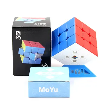 Moyu Meilong 3 М 3x3x3 Магнитный куб 3x3x3 Скоростной куб Moyu magic cube Профессиональный Магнитный Куб 3x3x3, Игрушки-головоломки, Детские Игрушки