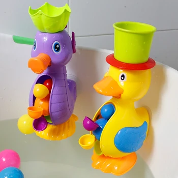 Игрушки для детской Ванны Машина Для Мыльных Пузырей Утка Крабы Музыка Детская Водяная Игрушка Ванна Автоматический Производитель Мыльных Пузырей Summe Toy Sensory для Детей