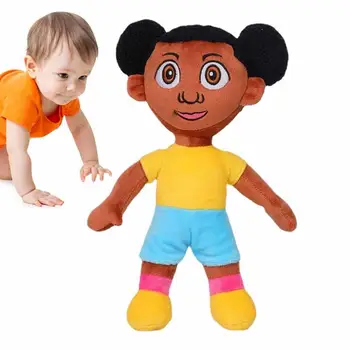 25 см Кавайная девочка Аманда, игрушка-Ягненок с Черным лицом, Аманда-Авантюристка, Плюшевая кукла, Мультяшная игровая фигурка, мягкие игрушки для детей, подарки