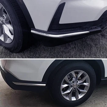 Аксессуары для Honda CR-V CRV 2022 2023, Защитная накладка переднего заднего бампера, хромированная