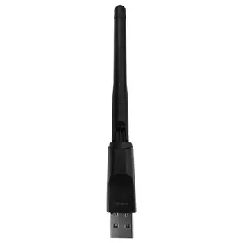 MT7601 USB 2.0 150 Мбит/с WiFi Антенна Беспроводная сетевая карта 802.11b/g/n LAN Адаптер с поворотной антенной