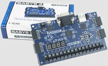 Обучающая плата Basys 3 Artix-7 FPGA: рекомендуется для начинающих пользователей