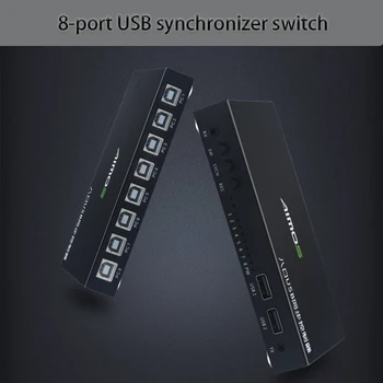8-портовый USB-синхронизатор, KVM-разветвитель, удлинитель, USB-синхронный контроллер, Адаптер Интернет-разветвителя, USB-переключатель локальной сети