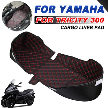 Для Yamaha Tricity 300 Tricity300 Коробка Для Хранения Запчастей Мотоцикла Вкладыш Крышка Багажного Бака Сиденье Ковш Накладка Грузовой Протектор Защита