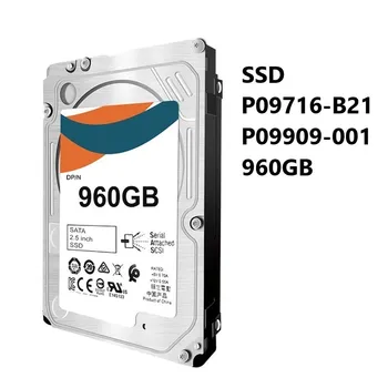 Новый твердотельный накопитель SSD P09716-B21 P09909-001 960GB 2.5in SFF MLC DS SATA-6G SC Смешанного назначения для сервера H + P-E ProLiant Gen9 Gen10