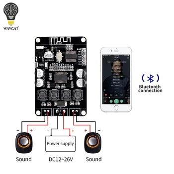 VHM-313 TPA3110 TPA3110D2 Плата усилителя мощности цифрового аудио Bluetooth мощностью 2x15 Вт для динамика Bluetooth