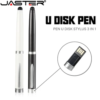 Ручка с сенсорным экраном, USB флэш-накопитель 64 ГБ, бизнес-тип, можно носить с собой, записывать, флеш-накопитель 32 ГБ, высокоскоростной чип, U-диск 16 ГБ, креативный подарок