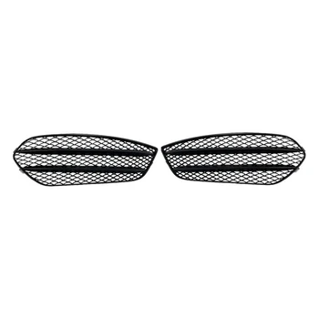 Решетка Противотуманной Фары Переднего Бампера Автомобиля Черный ABS Аксессуары Для интерьера Mercedes‑Benz CLA-Class C117 AMG Line CLA45 2013-2015