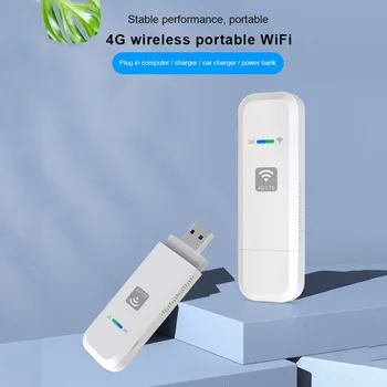 4G LTE Беспроводной USB-ключ 150 Мбит/с, модем, мобильная широкополосная sim-карта, Беспроводной маршрутизатор, карманная точка доступа Wi-Fi для поездок в офис