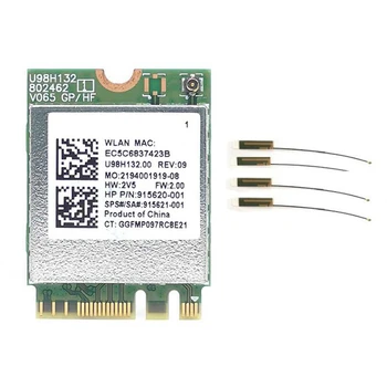 RTL8821CE 802.11AC 1X1 Wi-Fi + BT 4.2 Комбинированная карта адаптера SPS 915621-001 Беспроводная Сетевая карта для Hp ProBook 450 G5