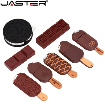 Печенье JASTER Oreo модель мороженое шоколадное usb2.0 4 ГБ 8 ГБ 16 ГБ 32 ГБ 64 ГБ флеш-накопитель USB флэш-накопитель креативный подарок флешка