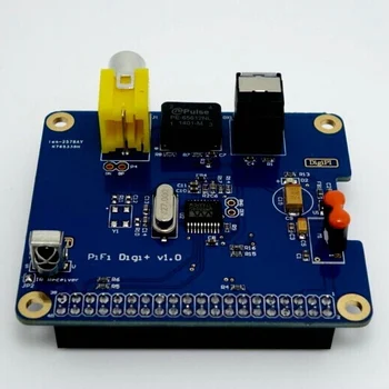 Raspberry Pi 3 Model B + HIFI DiGi + Цифровая звуковая карта I2S SPDIF также Для Raspberry Pi 3 Model B