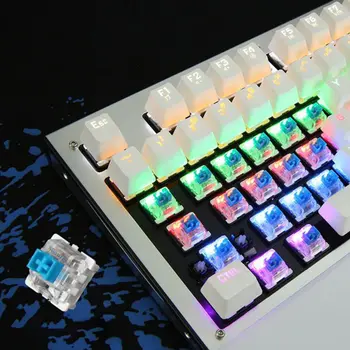 Механическая клавиатура K28, Подсветка 87 клавиш, Игровая клавиатура, подсветка интернет-кафе