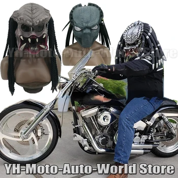 Забавная личность Мотоциклетный шлем с полным лицом, Железные маски, рыцарь-Воин, Аксессуары для мотоциклов для Косплея, Маски, костюмы на Хэллоуин
