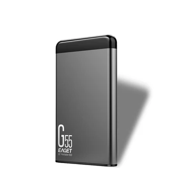 EAGET Высокоскоростной мобильный диск 500 ГБ 1 ТБ 2 ТБ USB3.0 Внешний жесткий диск высокой четкости, подходящий для ноутбуков