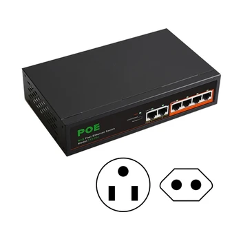 DIEWU 6 портов POE Ethernet, интернет-разветвитель, адаптеры для автоматической загрузки игр, концентратор P9JB